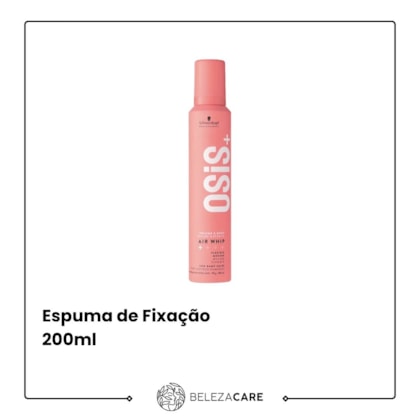 Segunda imagem do produto Schwarzkopf - OSIS+ Air Whip - Espuma de Fixação 200ml