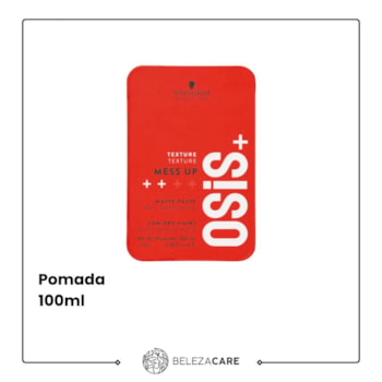 Segunda imagem do produto Schwarzkopf - OSIS+ Texture Mess Up-Pomada Matificante 100ml