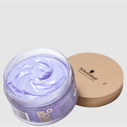 Segunda imagem do produto Schwarzkopf Professional BlondMe Tone Enhancing - Mask 200ml
