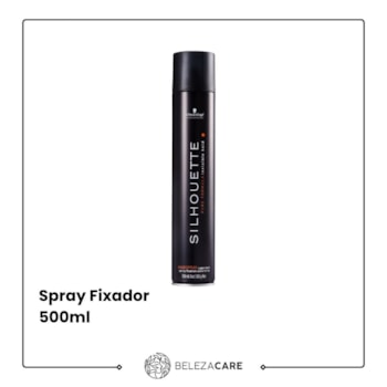 Segunda imagem do produto Schwarzkopf - Silhouette Super Hold - Spray Fixador 500ml