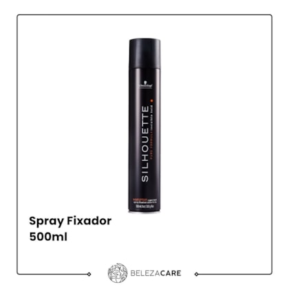 Segunda imagem do produto Schwarzkopf - Silhouette Super Hold - Spray Fixador 500ml