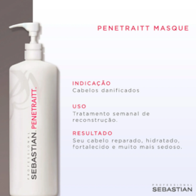 Segunda imagem do produto Sebastian Penetraitt Masque - Tratamento Reconstrutor 500ml