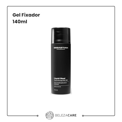 Segunda imagem do produto Sebastian Professional-Liquid Steel -Gel Fixador Forte 140ml