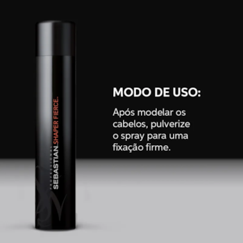 Segunda imagem do produto Sebastian - Professional Shaper Fierce - Finalizador 400ml