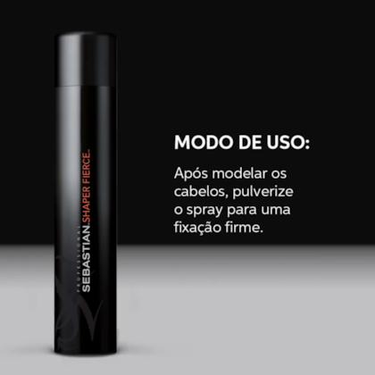 Segunda imagem do produto Sebastian - Professional Shaper Fierce - Finalizador 400ml