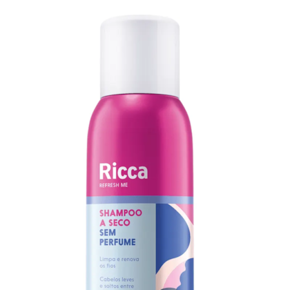 Segunda imagem do produto Shampoo A Seco Sem Perfume Ricca 150ml 9213
