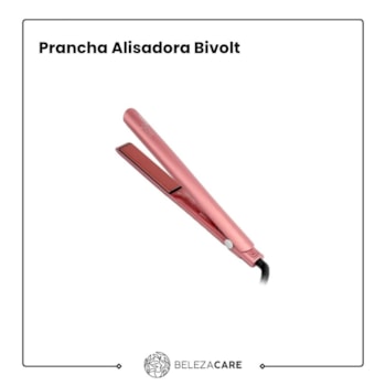 Segunda imagem do produto Taiff - Gloss Rose - Prancha Alisadora Biv.