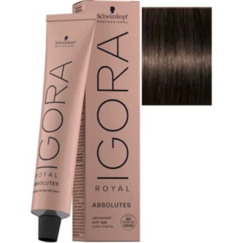 Segunda imagem do produto Tinta Igora Royal Absolutes 5-60 Castanho Claro Brown Natural 60 ml