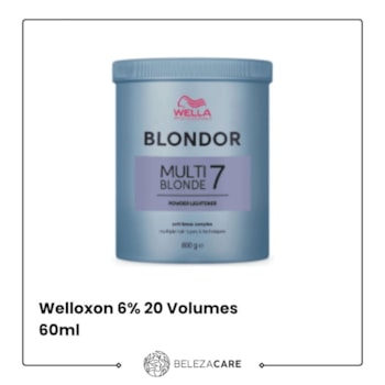 Segunda imagem do produto Wella - Blondor Multi Blonde Descolorante 800g
