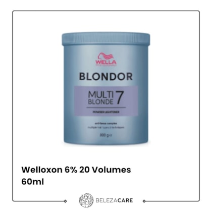 Segunda imagem do produto Wella - Blondor Multi Blonde Descolorante 800g