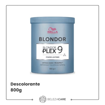 Segunda imagem do produto Wella - BlondorPlex 9 - Pó Descolorante 800g (Nova Fórmula)