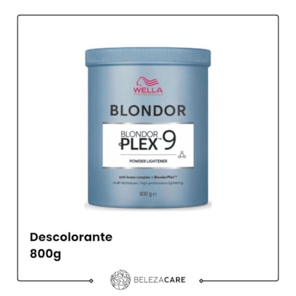 Segunda imagem do produto Wella - BlondorPlex 9 - Pó Descolorante 800g (Nova Fórmula)