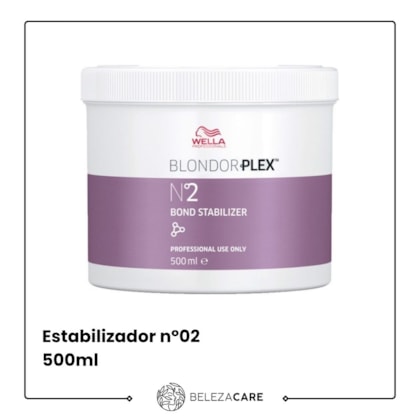 Segunda imagem do produto Wella - BlondorPlex Nº2 Bond Stabilizer Tratamento 500ml
