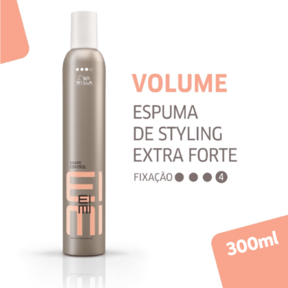 Segunda imagem do produto Wella - EIMI Shape Control - Mousse Modeladora 300ml