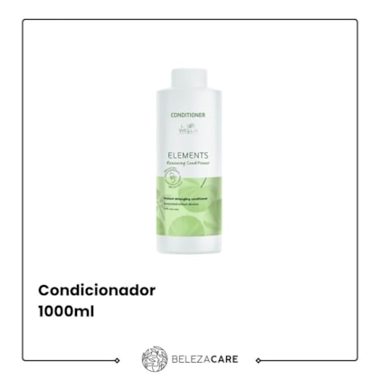 Segunda imagem do produto Wella - Elements Lightweight Renewing - Condicionador 1000ml
