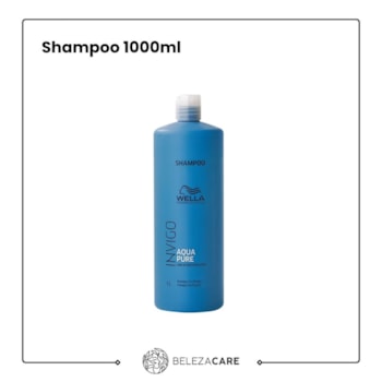 Segunda imagem do produto Wella - Invigo Balance Aqua Pure - Shampoo Antirresíduos 1000ml