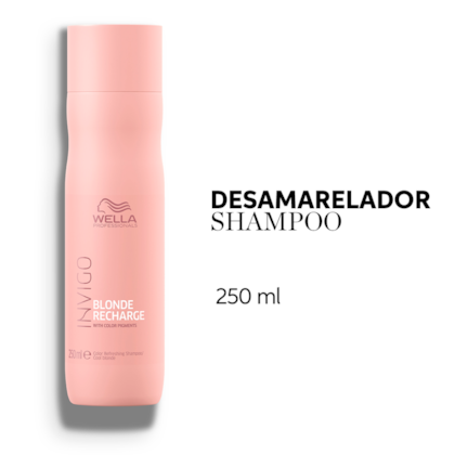 Segunda imagem do produto Wella - Invigo Blonde Recharge Cool Blonde Shampoo 250ml