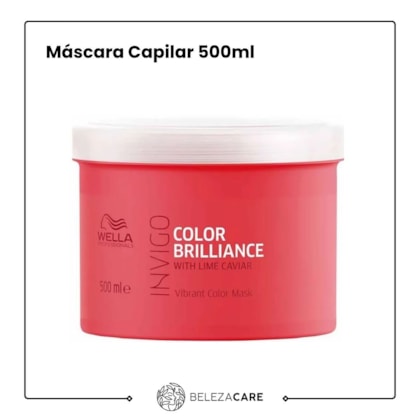 Segunda imagem do produto Wella - Invigo Color Brilliance - Máscara Capilar 500ml