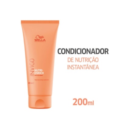 Segunda imagem do produto Wella - Invigo Nutri-Enrich - Condicionador 200ml