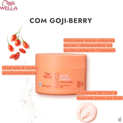Segunda imagem do produto Wella - Invigo Nutri-Enrich Máscara de Nutrição 150ml