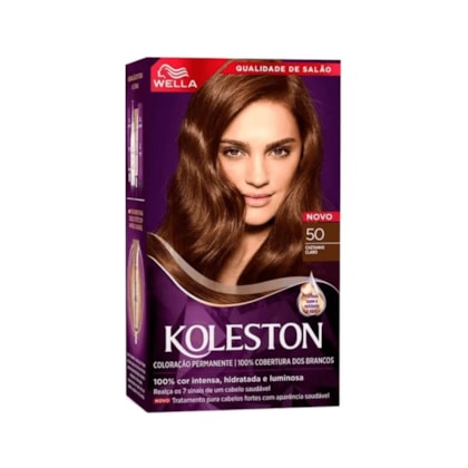 Wella Koleston Deluxe - 50 - Castanho Claro