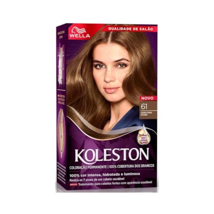 Wella Koleston Deluxe - 61 - Louro Cinza Escuro