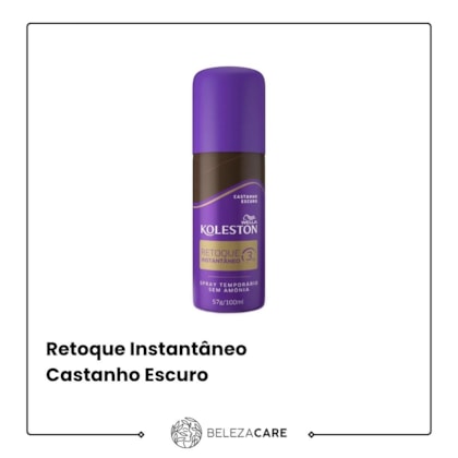 Segunda imagem do produto Wella Koleston Retoque Instantâneo  - Castanho Escuro 100ml
