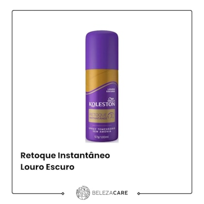Segunda imagem do produto Wella Koleston Retoque Instantâneo - Louro Escuro 100ml