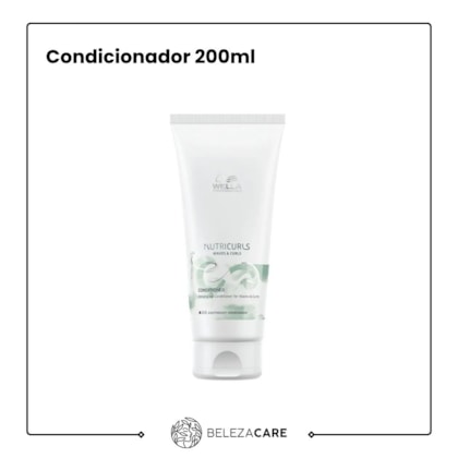Segunda imagem do produto Wella - Nutricurls - Condicionador 200ml