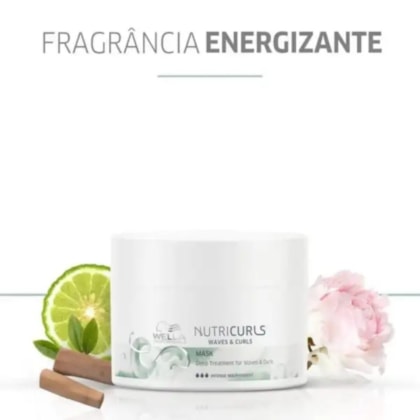 Segunda imagem do produto Wella Nutricurls - Máscara de Nutrição Intensa 150ml
