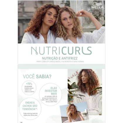 Segunda imagem do produto Wella - Nutricurls - Máscara de Nutrição Intensa 150ml