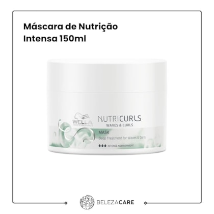 Segunda imagem do produto Wella - Nutricurls - Máscara de Nutrição Intensa 150ml