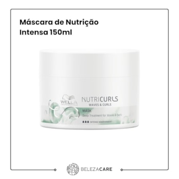 Segunda imagem do produto Wella - Nutricurls - Máscara de Nutrição Intensa 150ml