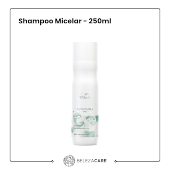 Segunda imagem do produto Wella - Nutricurls - Shampoo Micelar - 250ml