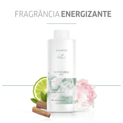 Segunda imagem do produto Wella Professional Nutricurls - Shampoo 1000ml