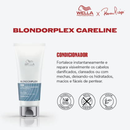 Segunda imagem do produto Wella Professionals BlondorPlex - Condicionador Fortificante 200ml