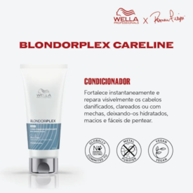 Segunda imagem do produto Wella - Professionals BlondorPlex - Condicionador Fortificante 200ml