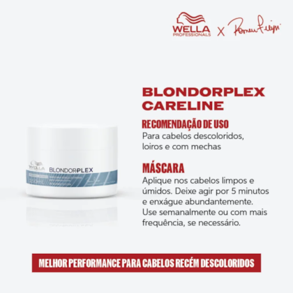 Segunda imagem do produto Wella Professionals BlondorPlex - Máscara Capilar 150ml