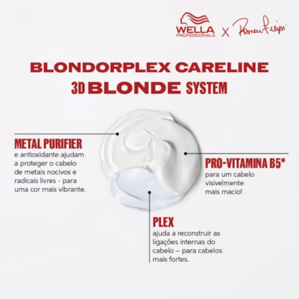 Segunda imagem do produto Wella - Professionals BlondorPlex - Shampoo Fortificante 1L