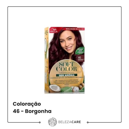 Segunda imagem do produto Wella Soft Color - 46 - Borgonha