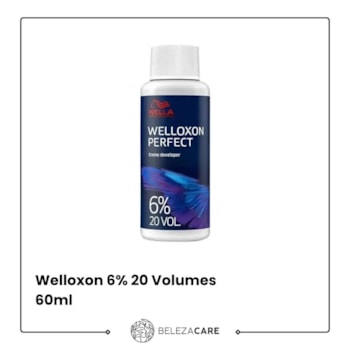 Segunda imagem do produto Wella Welloxon Perfect 6% - Oxidante 20 Volumes 60ml