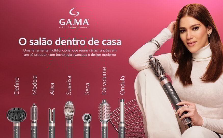 O salão dentro de casa